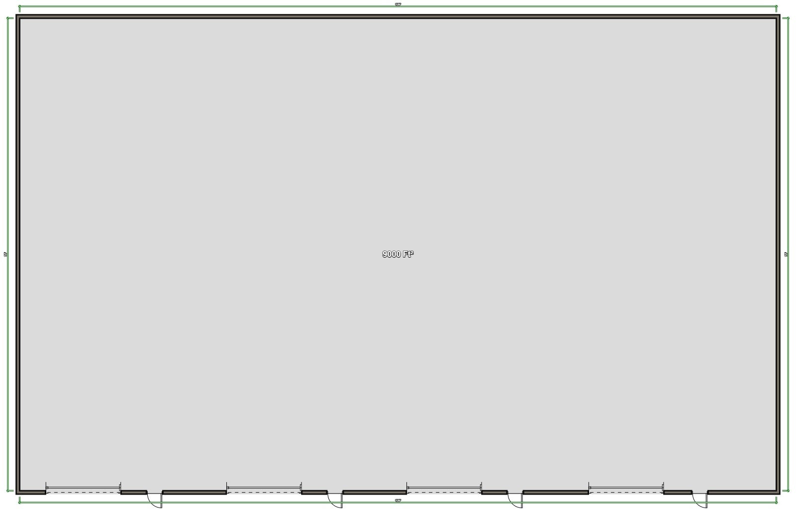 7402 & 7406 Mansfield Hwy, Kennedale, TX à louer Plan d’étage– Image 1 sur 1