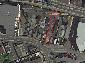 151 Cowbridge Rd E, Cardiff, VGL - VUE AÉRIENNE  vue de carte