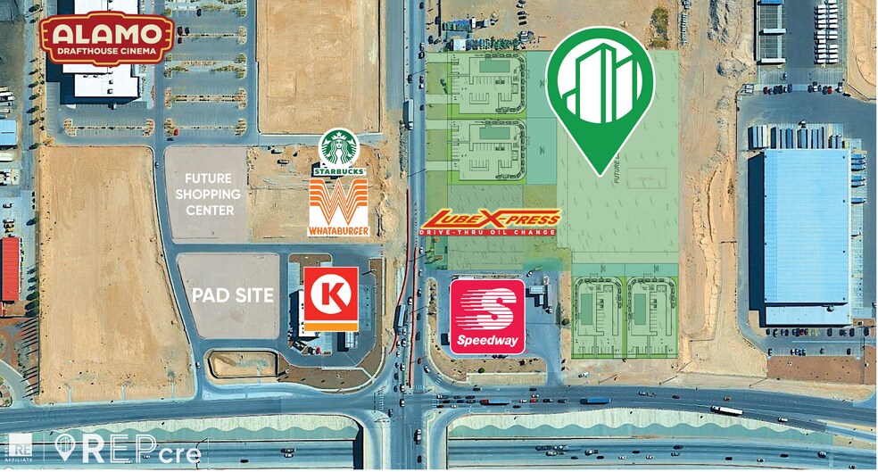 1350 Joe Battle Blvd, El Paso, TX à louer - Photo de l’immeuble – Image 3 sur 3