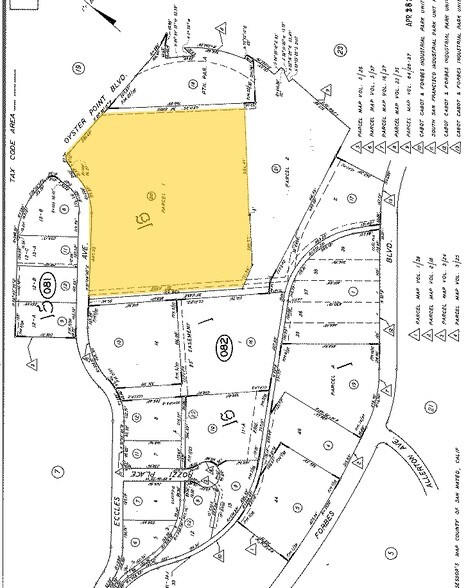 570-586 Eccles Ave, South San Francisco, CA à louer - Plan cadastral – Image 2 sur 15
