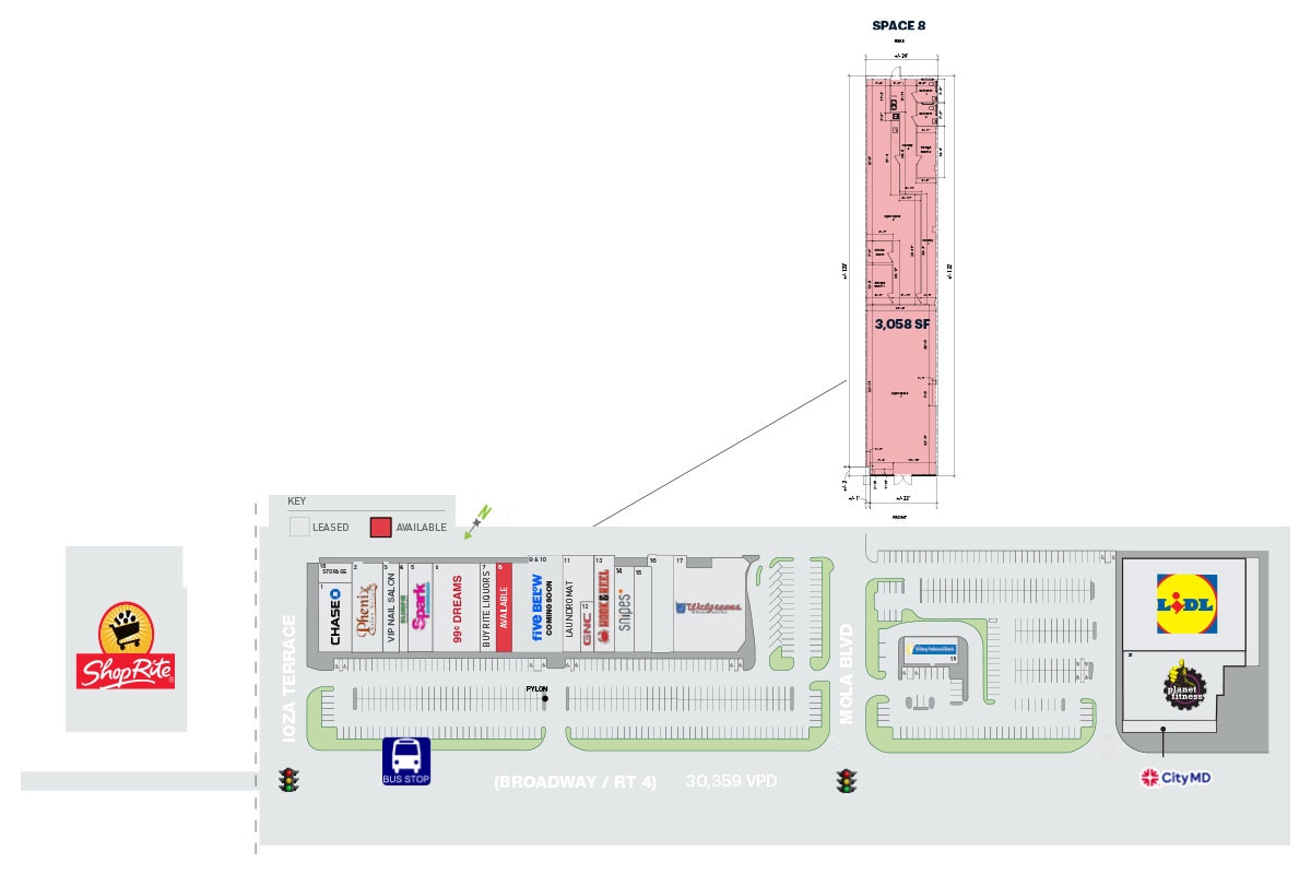 100 Broadway, Elmwood Park, NJ à louer Photo intérieure– Image 1 sur 2