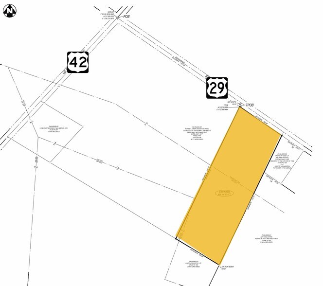 0 US 29, West Jefferson, OH à vendre - Plan cadastral – Image 3 sur 3