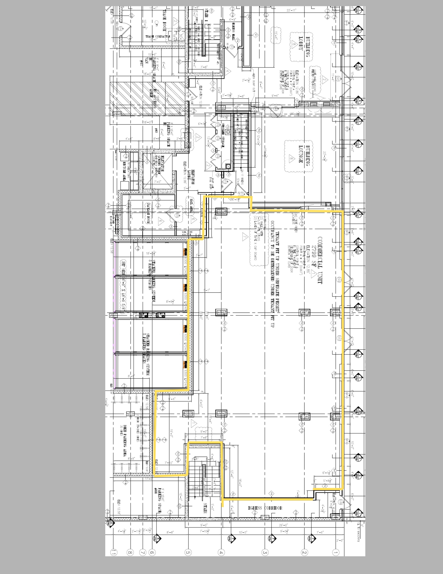 139 Christopher Columbus Dr, Jersey City, NJ à louer Plan d’étage– Image 1 sur 9