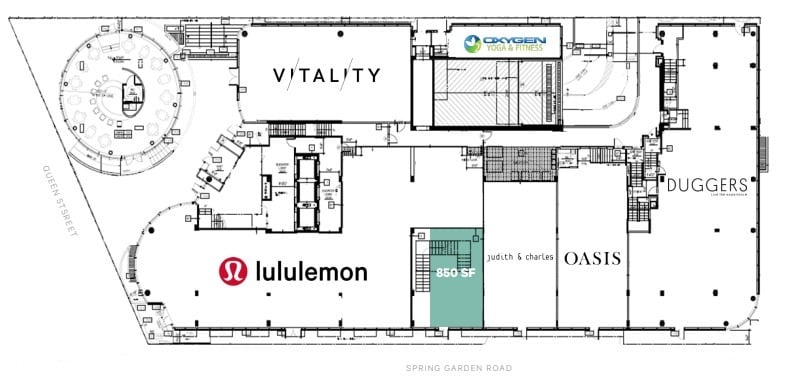 1511 Queen St, Halifax, NS à louer Plan d’étage– Image 1 sur 1