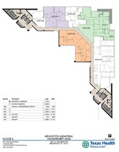 1001 N Waldrop Dr, Arlington, TX à louer Plan d’étage– Image 1 sur 1