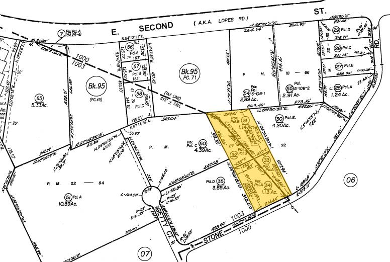 538 Stone Rd, Benicia, CA à louer - Plan cadastral – Image 2 sur 8