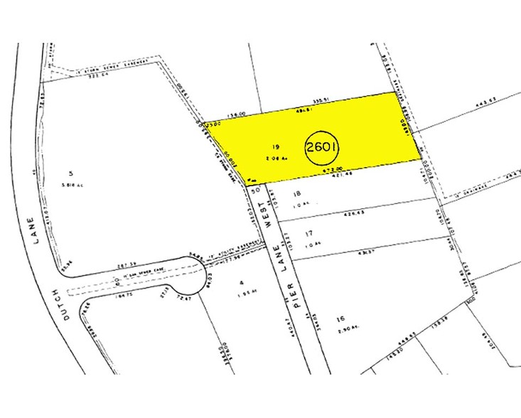 40 Pier Ln W, Fairfield, NJ à louer - Plan cadastral – Image 2 sur 2