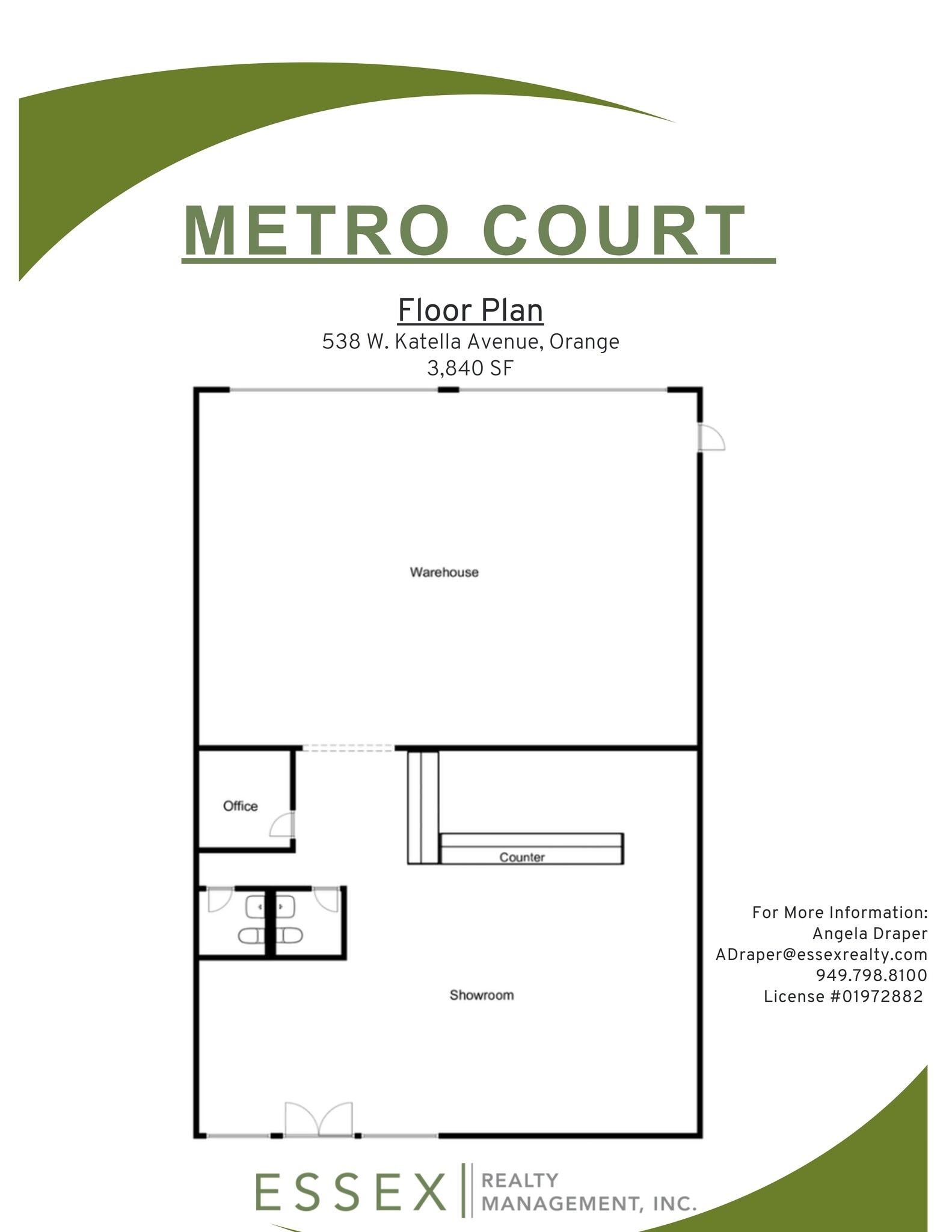 514-538 W Katella Ave, Orange, CA à louer Plan de site– Image 1 sur 1