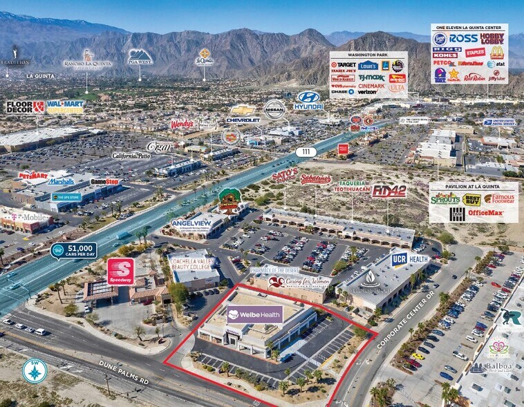 46805 Dune Palms Rd, La Quinta, CA à vendre - Photo de l’immeuble – Image 3 sur 9