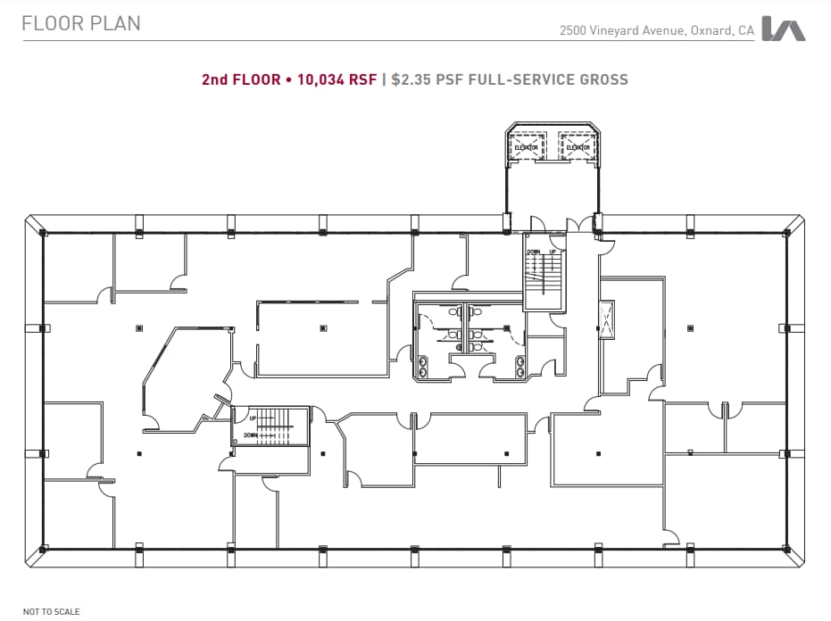 2500 E Vineyard Ave, Oxnard, CA à vendre Plan d’étage– Image 1 sur 1