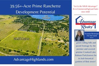 Plus de détails pour Lake Patrick Road N park, Babson Park, FL - Terrain à vendre