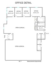 2380 Vantage Dr, Elgin, IL à louer Plan d’étage– Image 2 sur 3