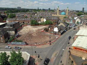 London Rd, Sheffield, SYK - Vue aérienne  vue de carte