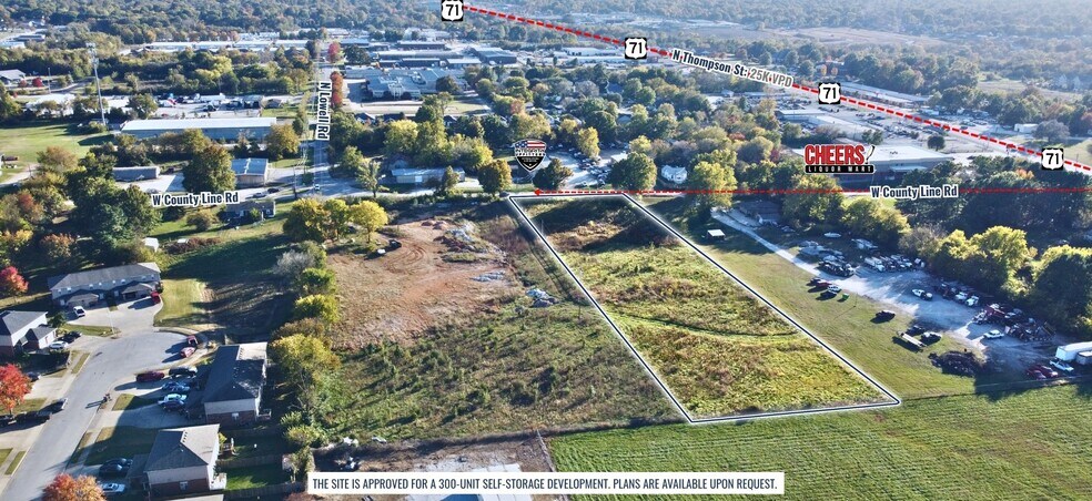 560 W County Line Rd, Springdale, AR à vendre - Photo de l’immeuble – Image 3 sur 4