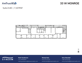 33 W Monroe St, Chicago, IL à louer Plan d’étage– Image 1 sur 1