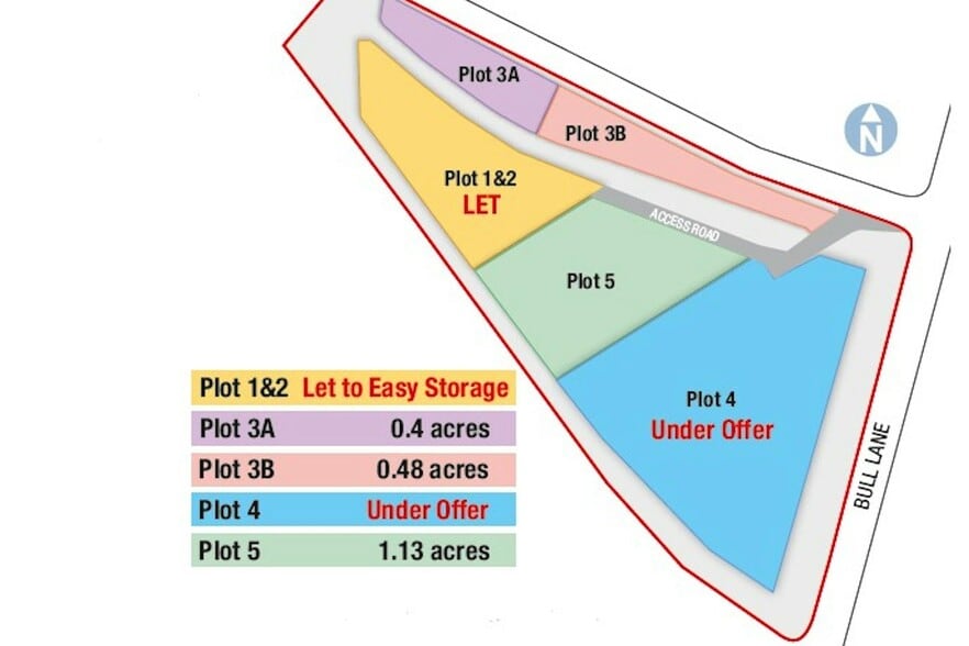 Bull Ln, Aylesford à louer - Plan de site – Image 3 sur 4