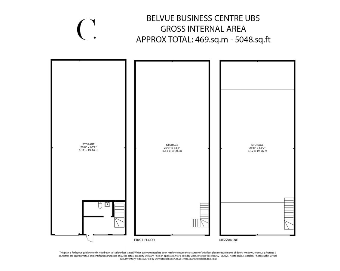 Belvue Rd, Northolt, MDS UB5 5QJ - Lot 6 - - Plan d’étage - Image 1 of 6