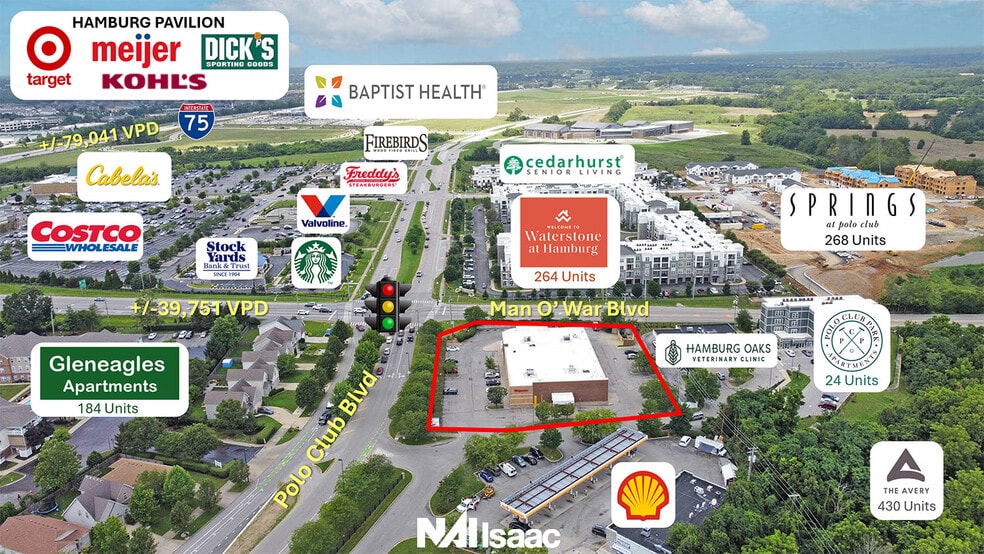 6401 Polo Club Blvd, Lexington, KY à louer - Aérien – Image 1 sur 9