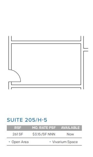 505 Coast Blvd S, La Jolla, CA à louer Plan d’étage– Image 1 sur 1