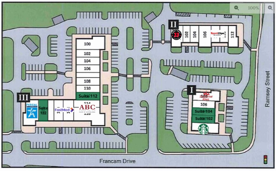 150 Francam Dr, Fayetteville, NC à louer - Plan de site – Image 2 sur 20