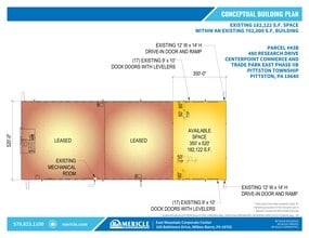 460-480 Research Dr, Pittston Township, PA à louer Plan de site– Image 1 sur 6