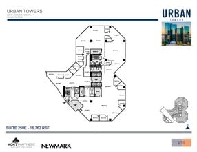 222 W Las Colinas Blvd, Irving, TX à louer Plan d’étage– Image 1 sur 1
