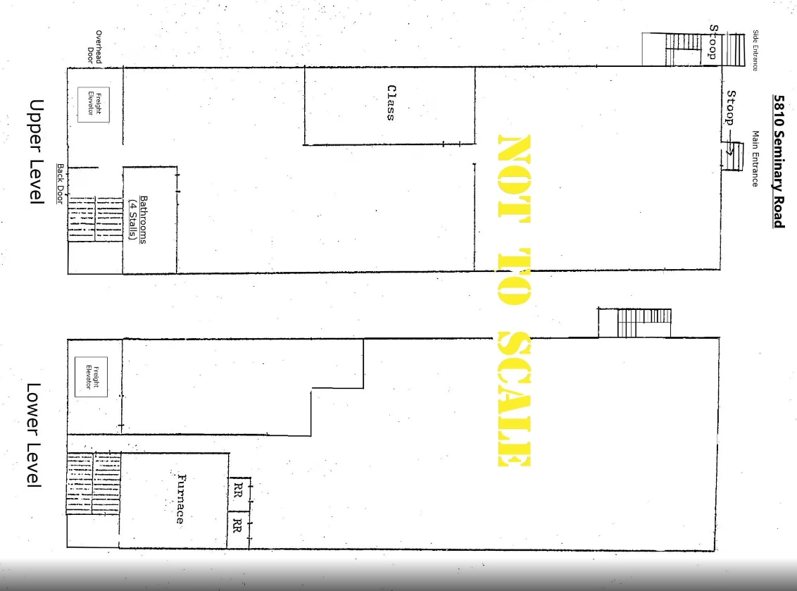 5810-5814 Seminary Rd, Alexandria, VA à louer Plan d’étage– Image 1 sur 1