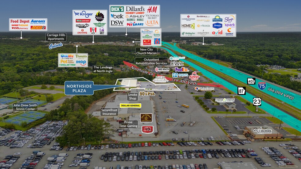 3200 Northside Dr, Macon, GA à vendre - Photo de l’immeuble – Image 2 sur 5