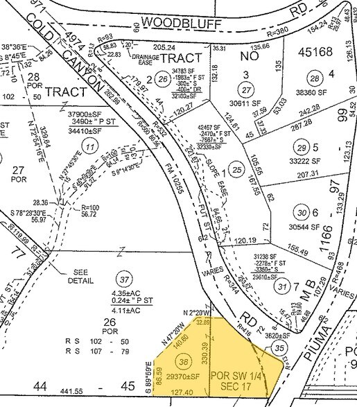 419 Cold Canyon Rd, Calabasas, CA à vendre - Plan cadastral – Image 2 sur 7