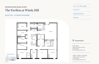 2550 Windy Hill Rd SE, Marietta, GA à louer Plan d’étage– Image 1 sur 4