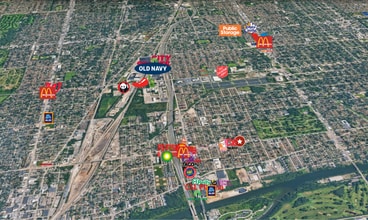 1300 W 127th St, Calumet Park, IL - VUE AÉRIENNE  vue de carte