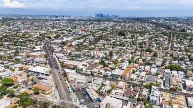 2027 S Ridgeley Dr, Los Angeles, CA - Vue aérienne vue de carte - Image1