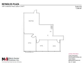 1061 E Indiantown Rd, Jupiter, FL à louer Plan d’étage– Image 1 sur 9