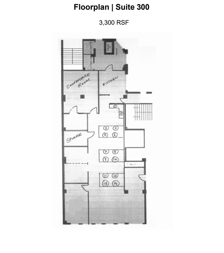 220 E 23rd St, New York, NY à louer Plan d’étage– Image 1 sur 1