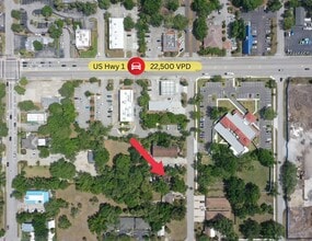 840 19th St, Vero Beach, FL - Vue aérienne  vue de carte