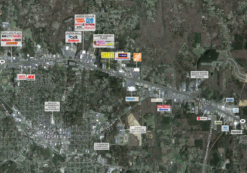 1160 Highway 78 E, Jasper, AL à louer - Photo de l’immeuble – Image 2 sur 4