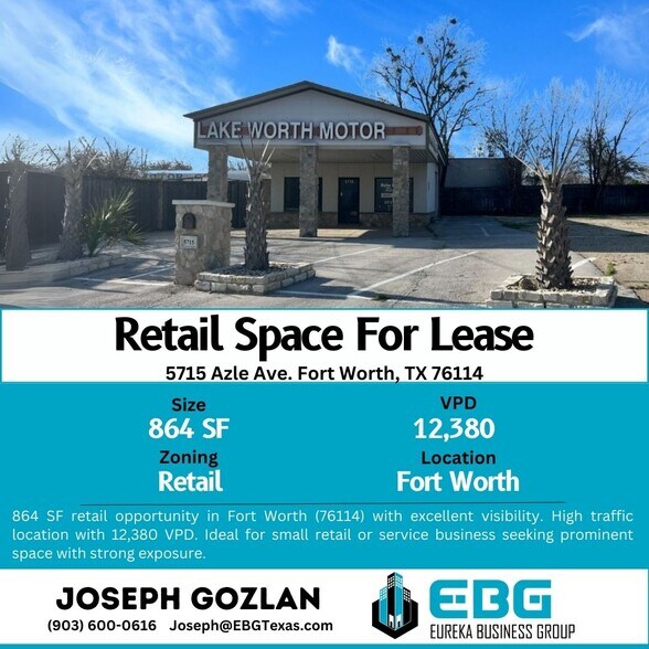 5715 Azle Ave, Fort Worth, TX à louer - Photo de l’immeuble – Image 1 sur 12