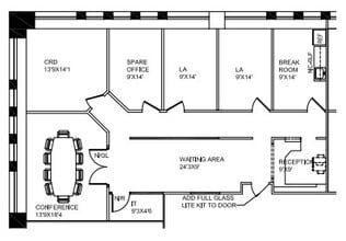 1111 E Main St, Richmond, VA à louer Plan d’étage– Image 1 sur 1