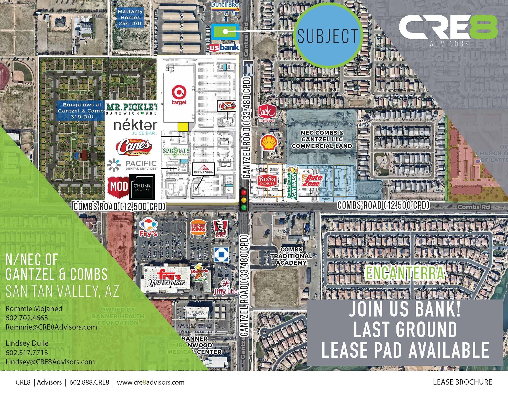 N/NWC Gantzel & Combs, San Tan Valley, AZ à louer Photo de l’immeuble– Image 1 sur 4