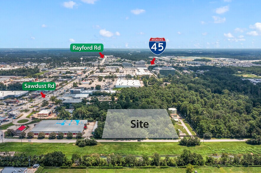 713 Sawdust Rd, Spring, TX à vendre - Aérien – Image 2 sur 7
