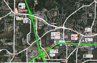 5577 Thomaston Rd, Macon-Bibb, GA - VUE AÉRIENNE  vue de carte