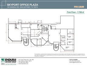 100 Sandau Rd, San Antonio, TX à louer Plan d’étage– Image 1 sur 1