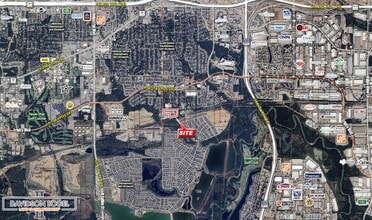 3540 S Euless Main St, Euless, TX - Vue aérienne vue de carte