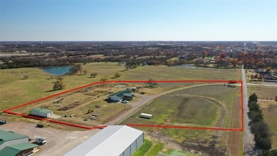 1253 N Hill St, Van Alstyne, TX - VUE AÉRIENNE  vue de carte - Image1
