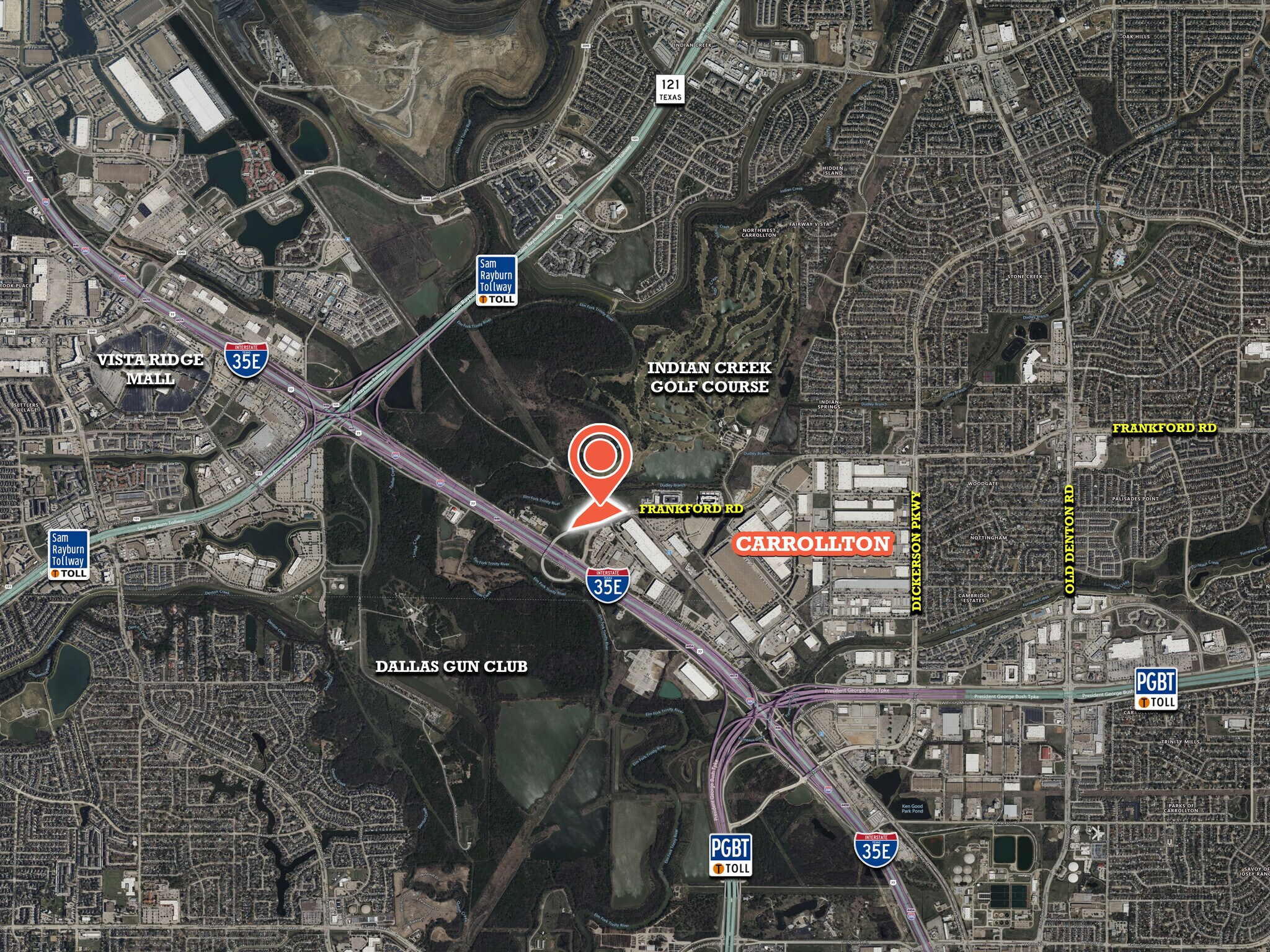 NEQ Frankford Rd & I35E, Carrollton, TX à vendre Photo de l’immeuble– Image 1 sur 2