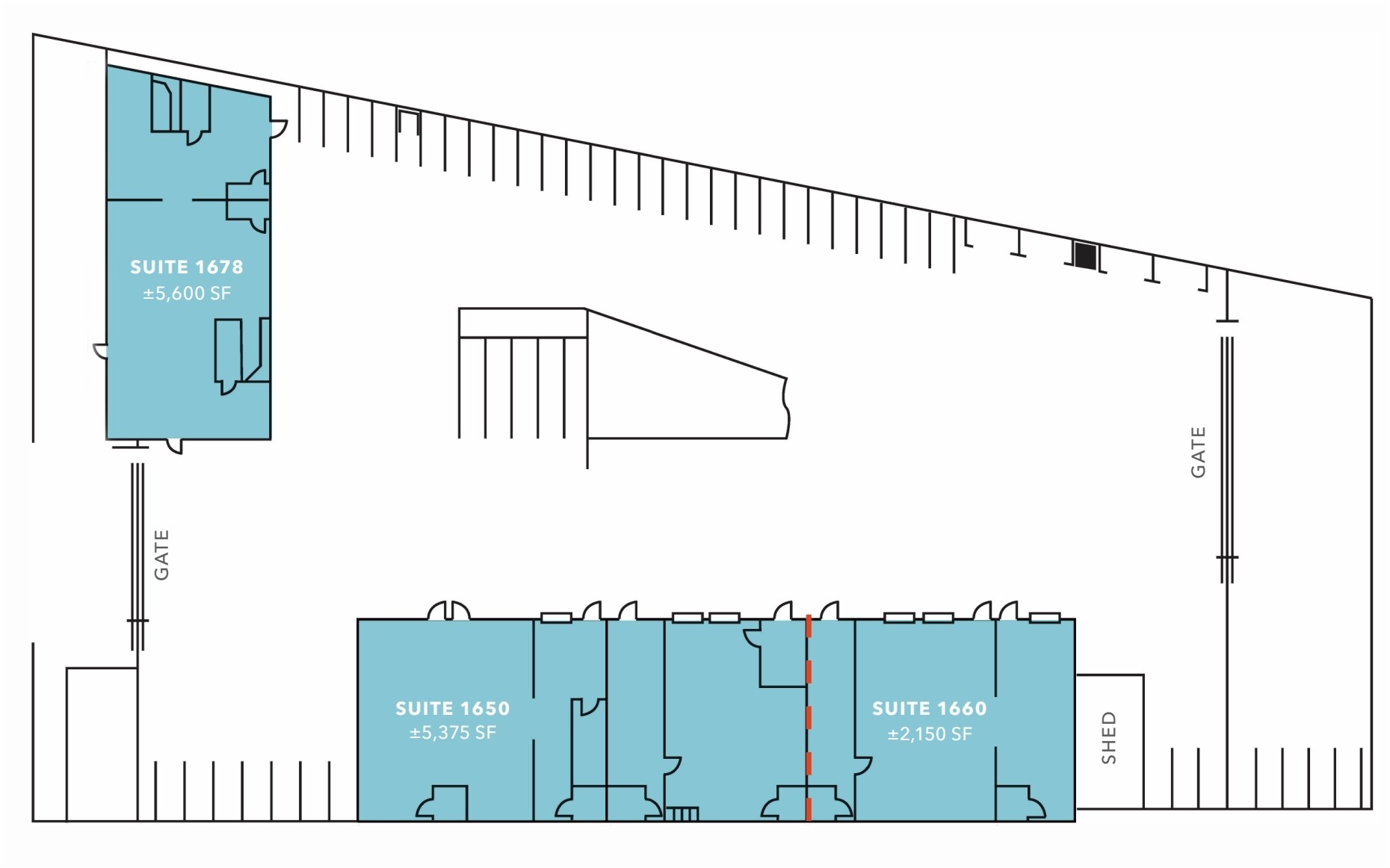 1678 Coleman Ave, Santa Clara, CA à louer Plan d’étage– Image 1 sur 4