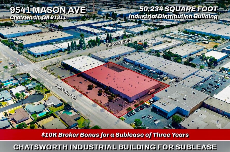 9541 Mason Ave, Chatsworth, CA à louer - Photo de l’immeuble – Image 1 sur 17