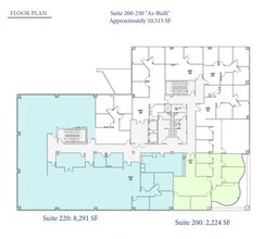 16870 W Bernardo Dr, San Diego, CA à louer Plan d’étage– Image 2 sur 4