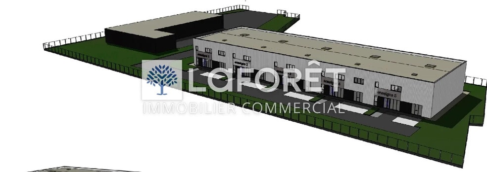 Local d’activités dans La Chaize-le-Vicomte à louer - Photo de l’immeuble – Image 2 sur 4