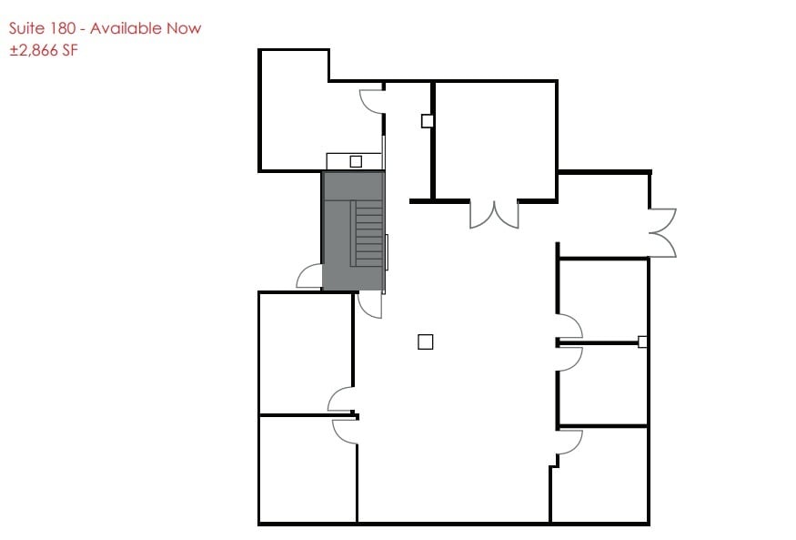1871 The Alameda, San Jose, CA à louer Plan d’étage– Image 1 sur 1